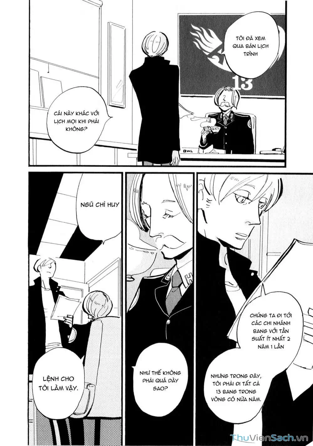 Truyện Tranh Acca - Cục Thanh Tra 13 Bang trang 2