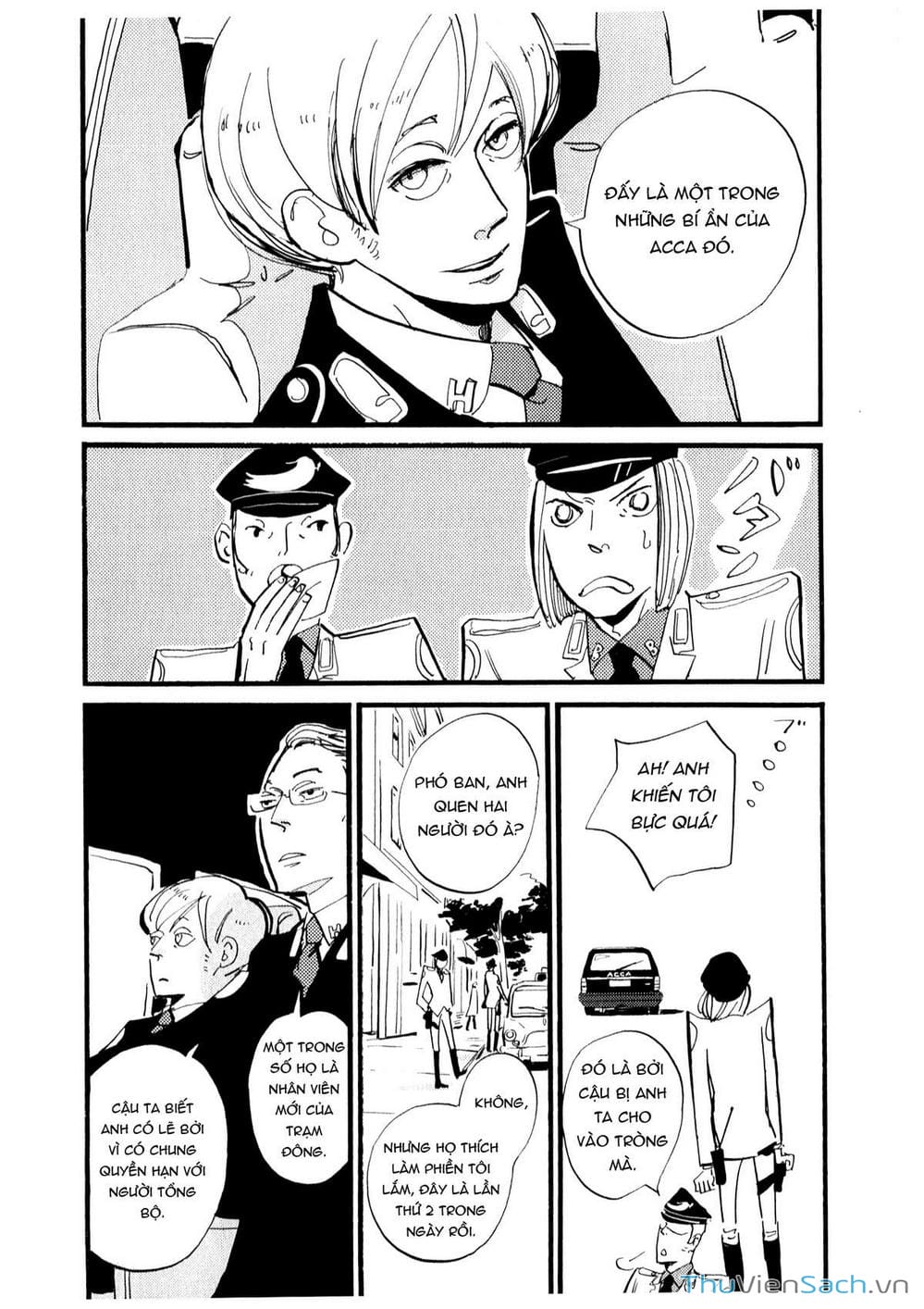 Truyện Tranh Acca - Cục Thanh Tra 13 Bang trang 2