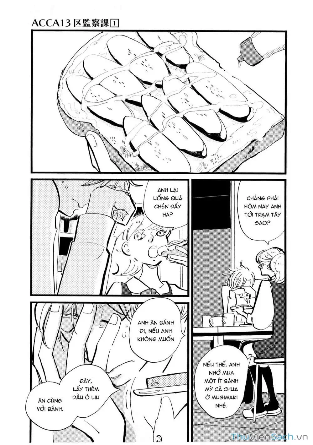 Truyện Tranh Acca - Cục Thanh Tra 13 Bang trang 2