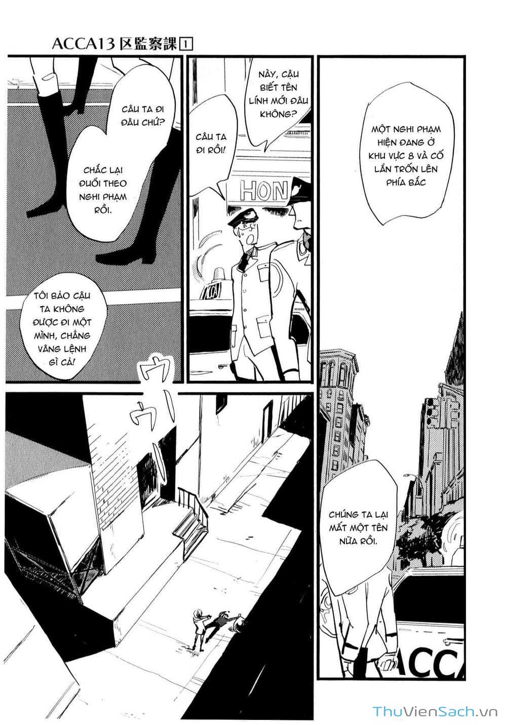Truyện Tranh Acca - Cục Thanh Tra 13 Bang trang 2