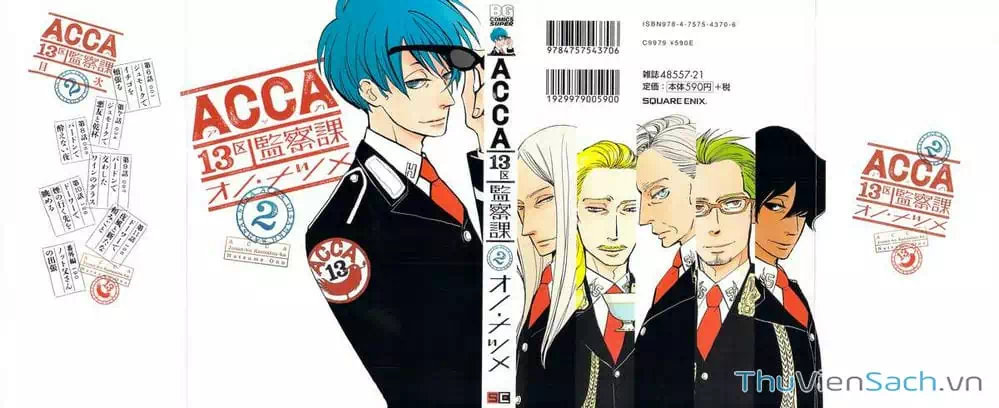 Truyện Tranh Acca - Cục Thanh Tra 13 Bang trang 2