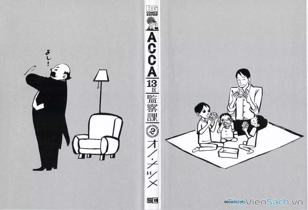 Truyện Tranh Acca - Cục Thanh Tra 13 Bang trang 2