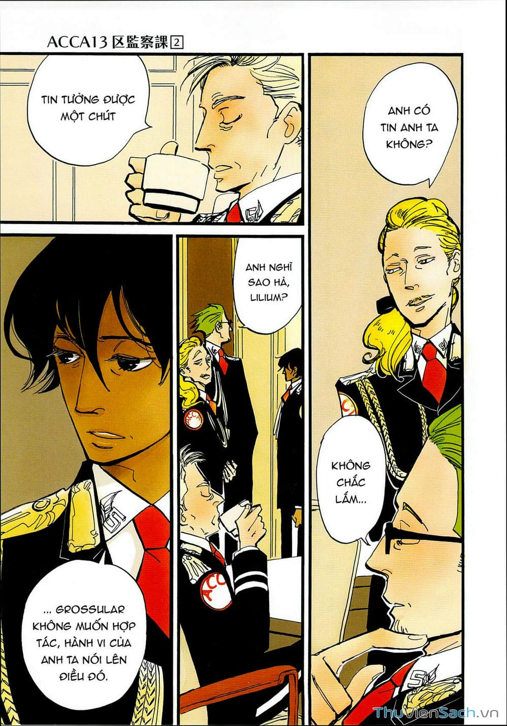 Truyện Tranh Acca - Cục Thanh Tra 13 Bang trang 2