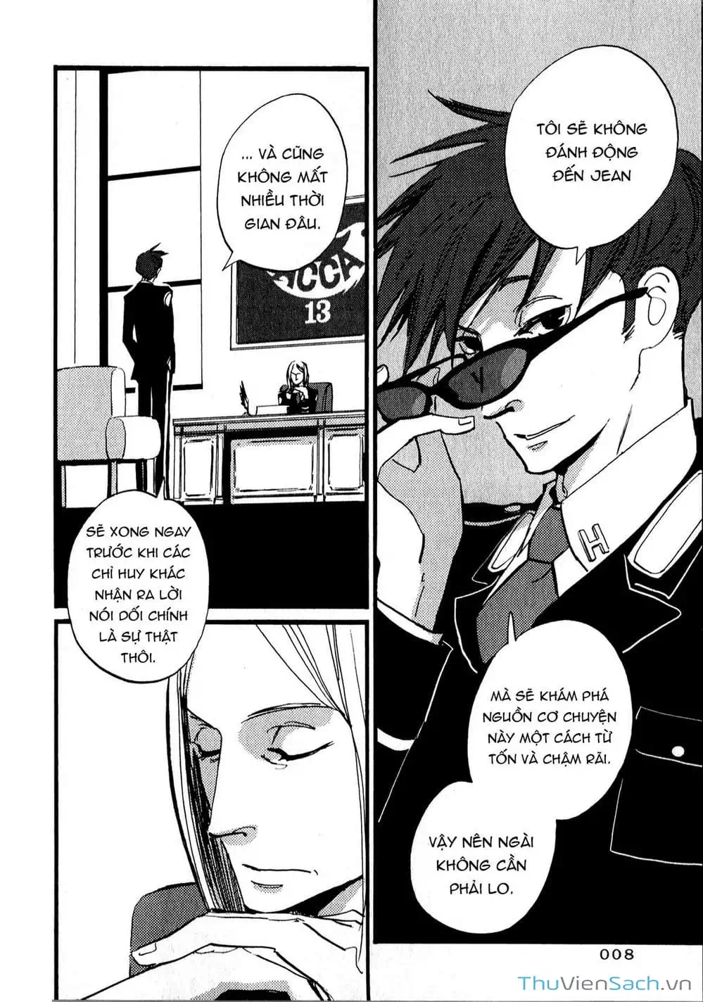 Truyện Tranh Acca - Cục Thanh Tra 13 Bang trang 2