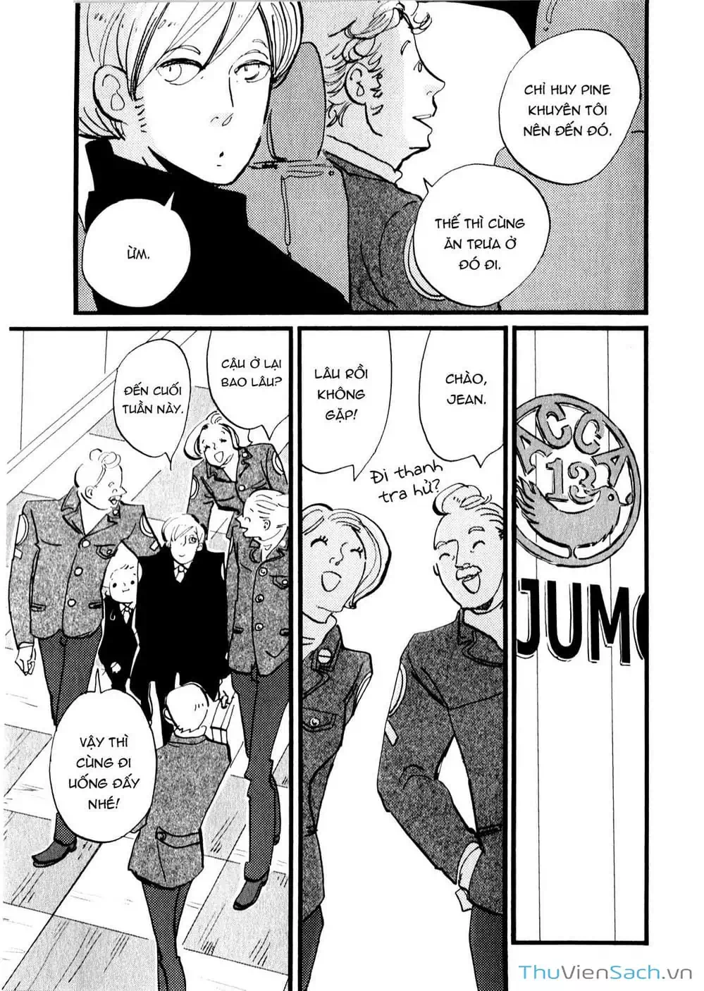 Truyện Tranh Acca - Cục Thanh Tra 13 Bang trang 2