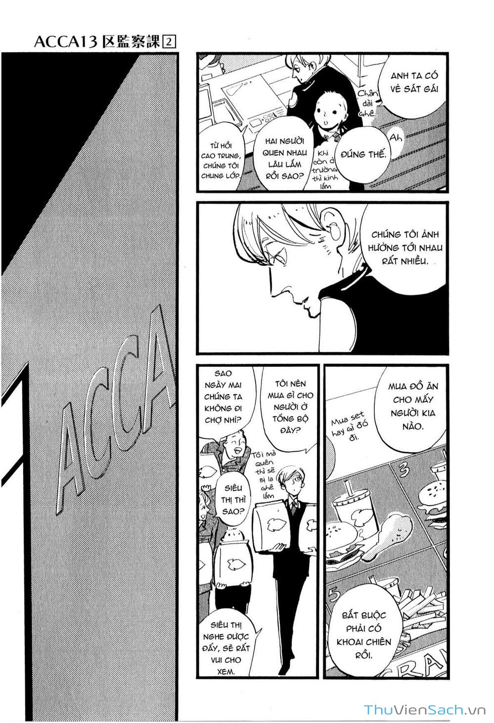 Truyện Tranh Acca - Cục Thanh Tra 13 Bang trang 2