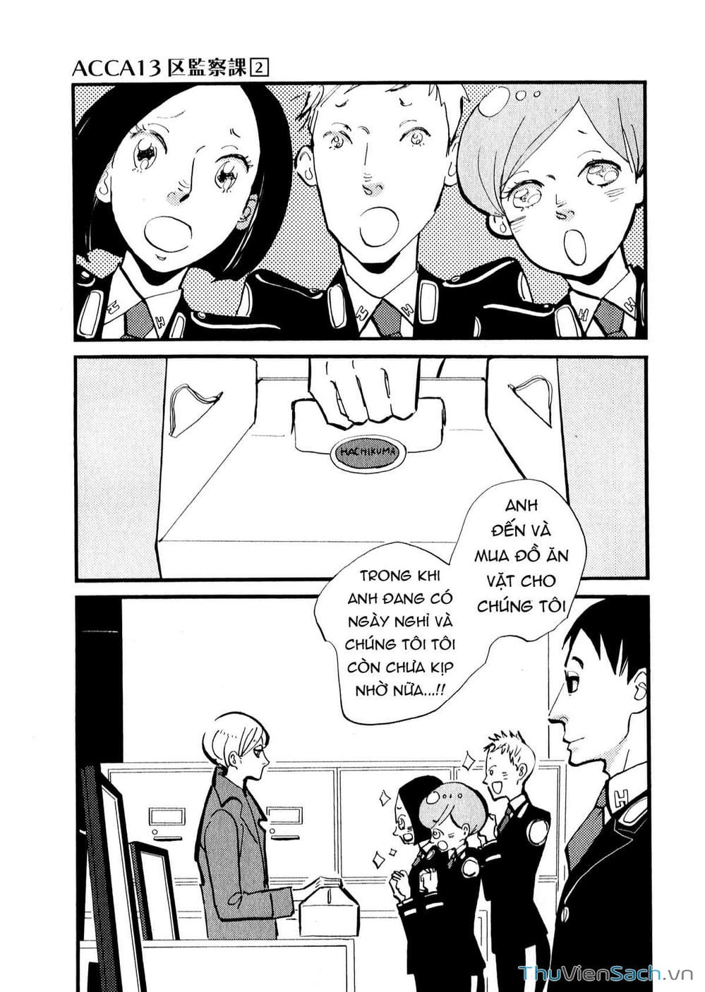 Truyện Tranh Acca - Cục Thanh Tra 13 Bang trang 2