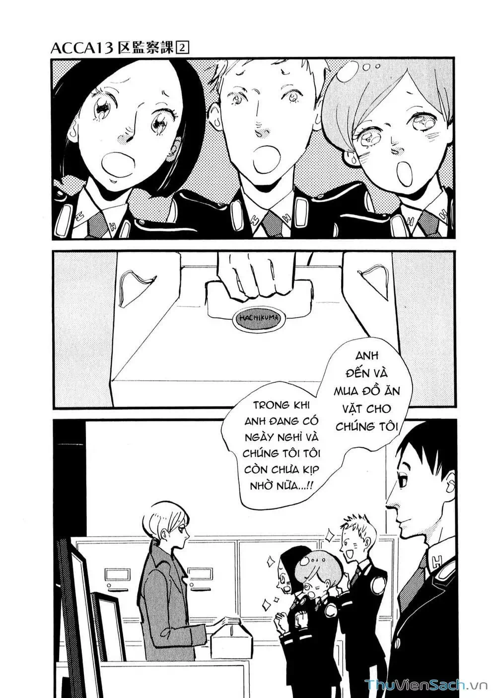Truyện Tranh Acca - Cục Thanh Tra 13 Bang trang 2