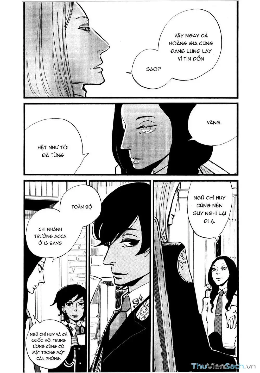 Truyện Tranh Acca - Cục Thanh Tra 13 Bang trang 2