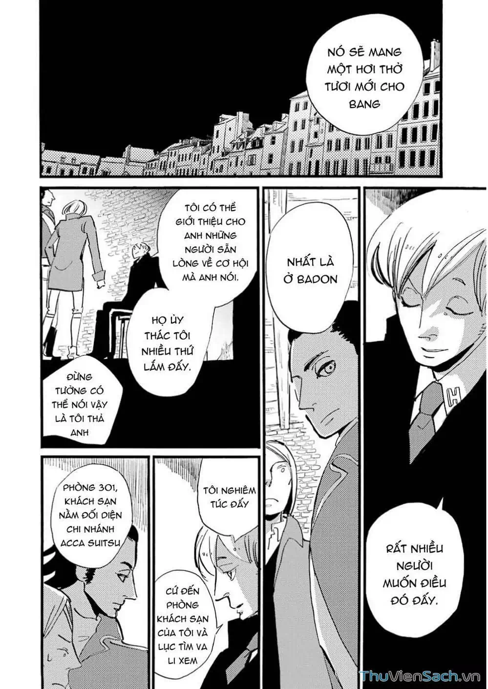 Truyện Tranh Acca - Cục Thanh Tra 13 Bang trang 2