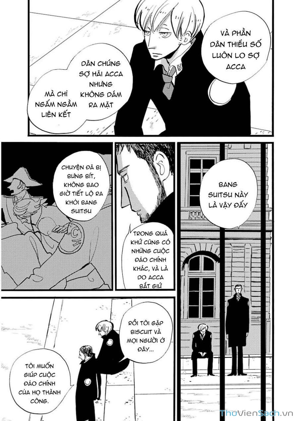 Truyện Tranh Acca - Cục Thanh Tra 13 Bang trang 2