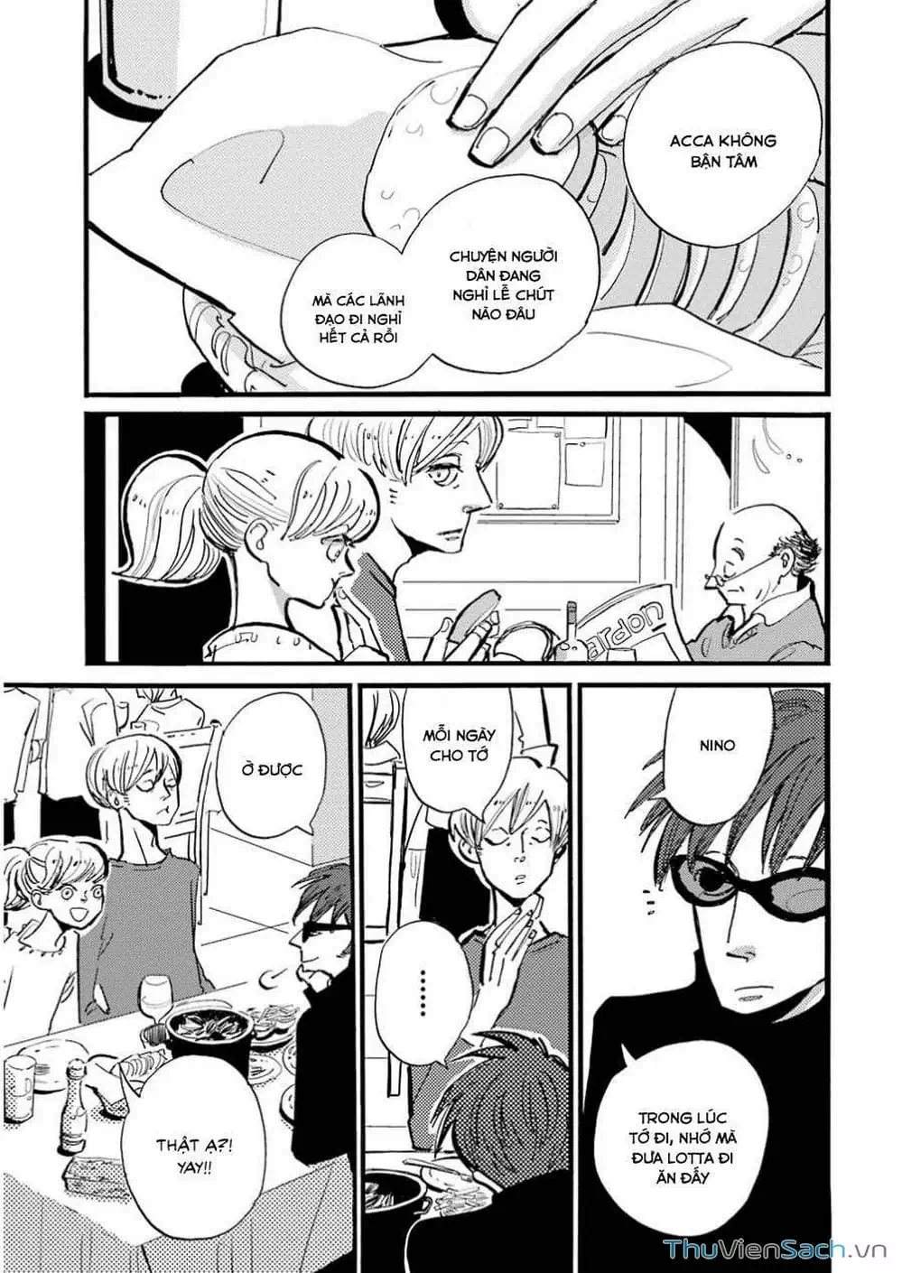 Truyện Tranh Acca - Cục Thanh Tra 13 Bang trang 2