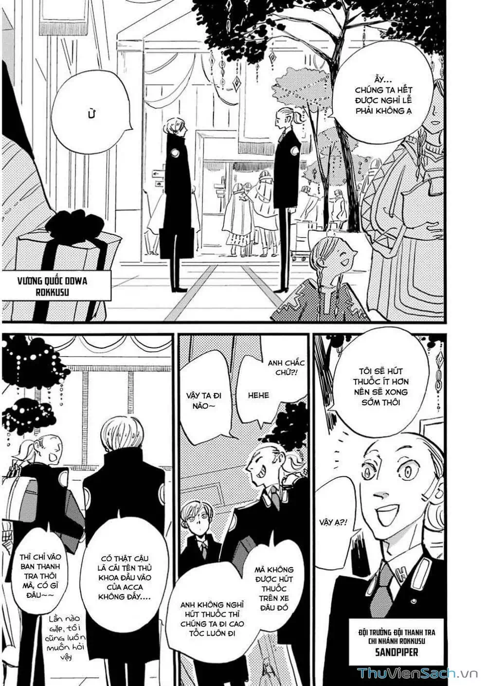 Truyện Tranh Acca - Cục Thanh Tra 13 Bang trang 2