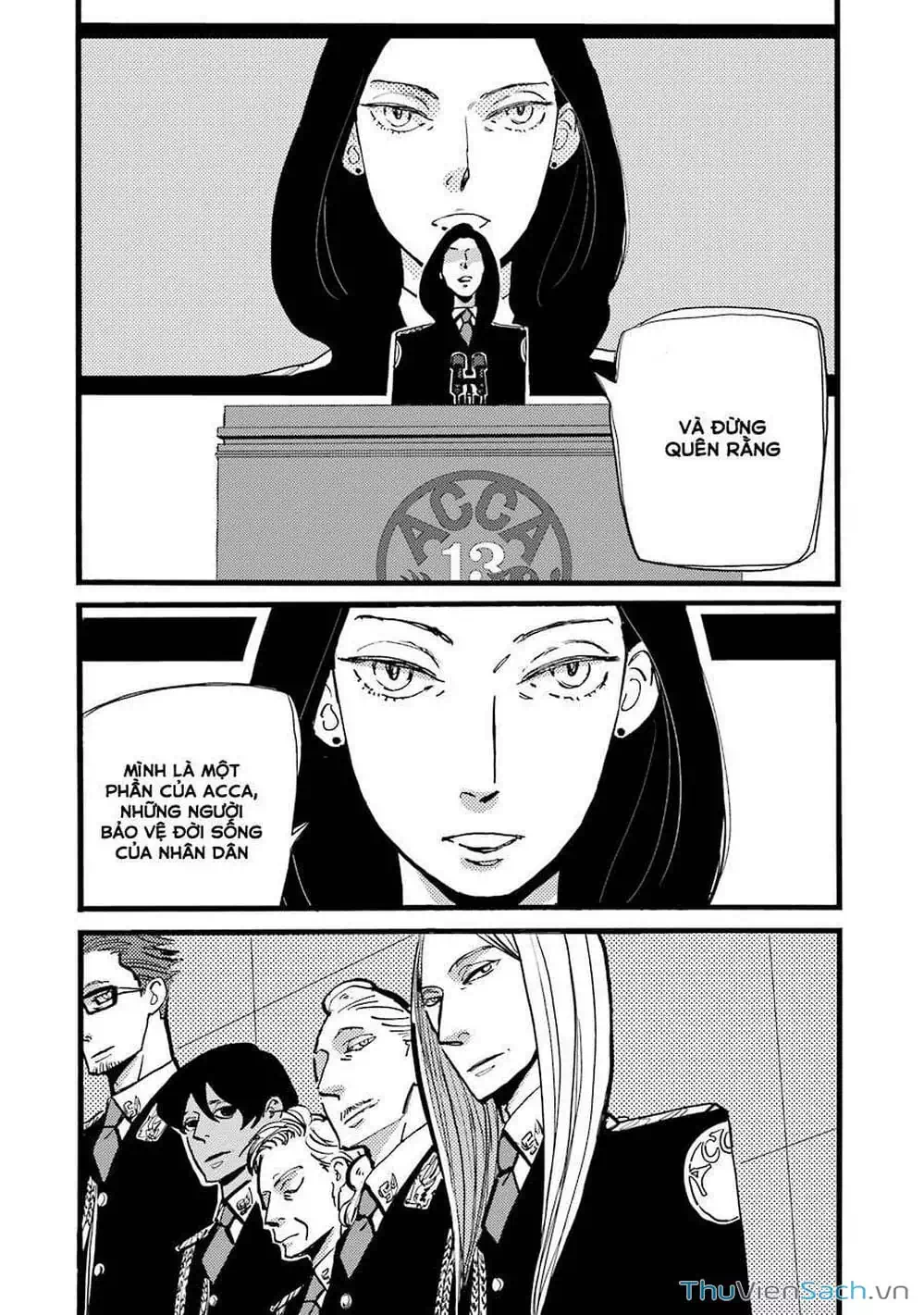 Truyện Tranh Acca - Cục Thanh Tra 13 Bang trang 2