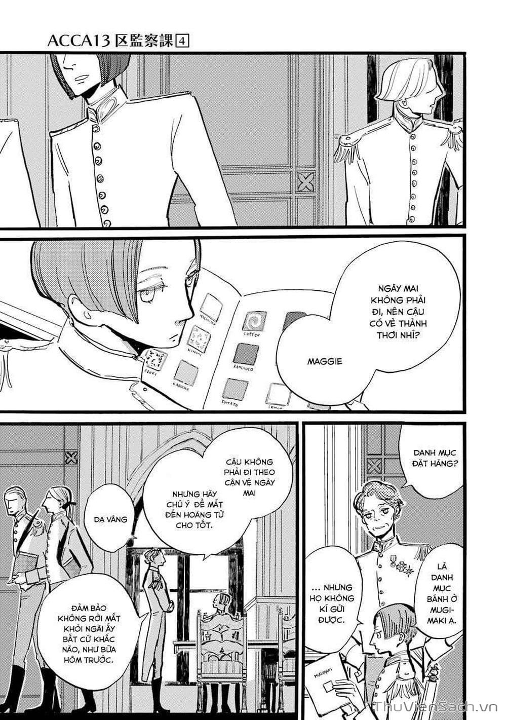 Truyện Tranh Acca - Cục Thanh Tra 13 Bang trang 2