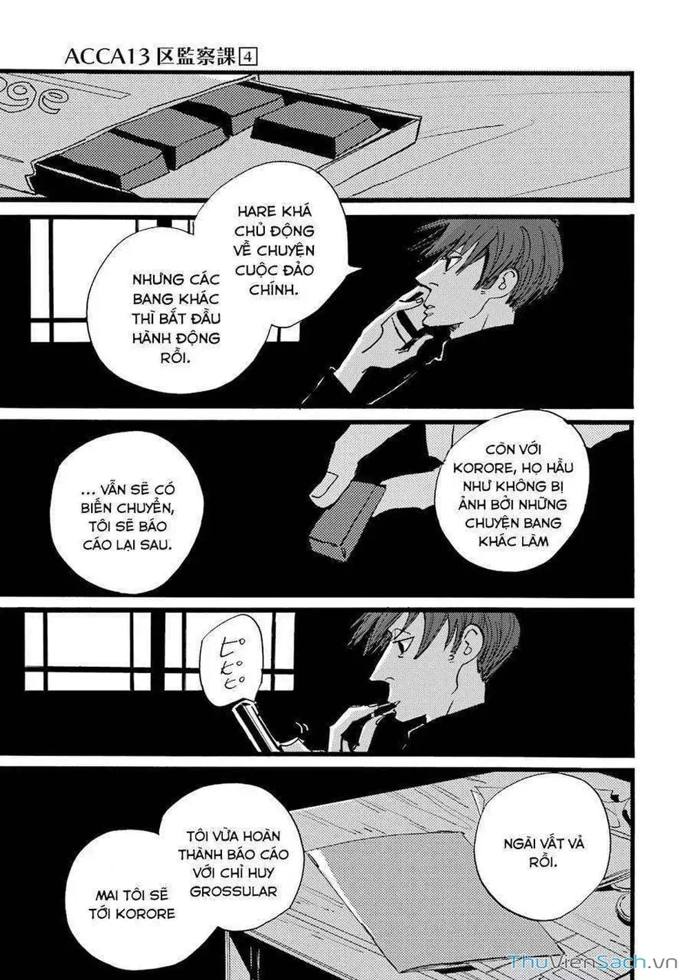 Truyện Tranh Acca - Cục Thanh Tra 13 Bang trang 2
