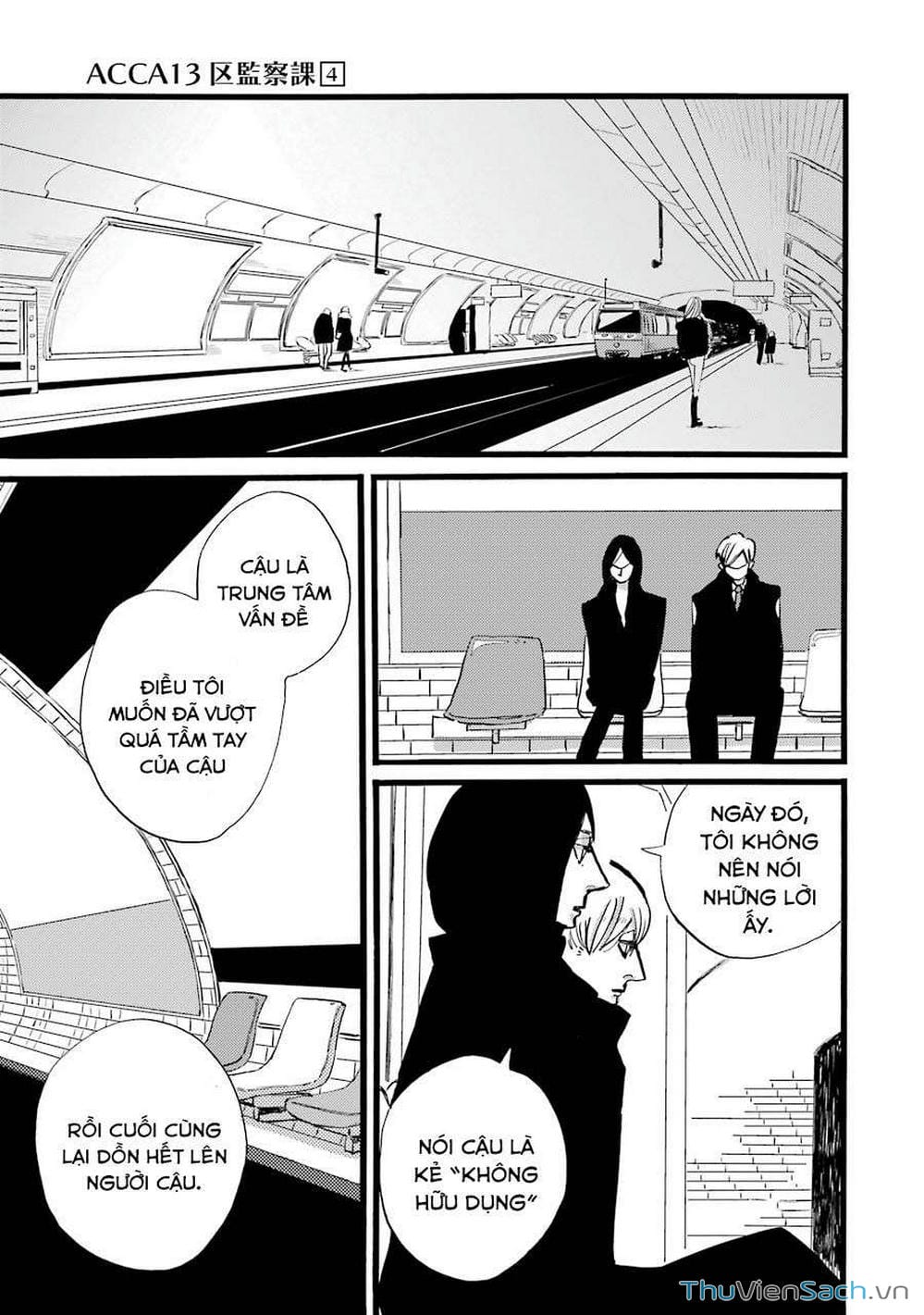 Truyện Tranh Acca - Cục Thanh Tra 13 Bang trang 2