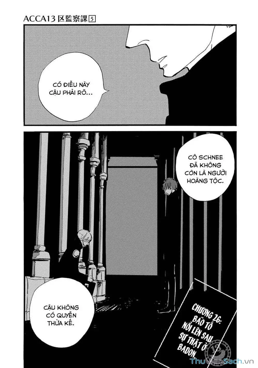 Truyện Tranh Acca - Cục Thanh Tra 13 Bang trang 2