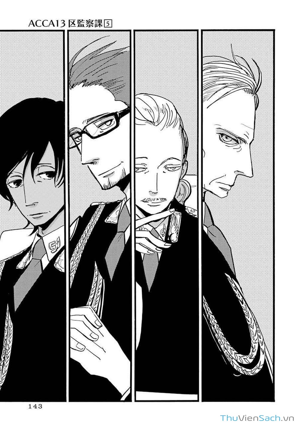 Truyện Tranh Acca - Cục Thanh Tra 13 Bang trang 2