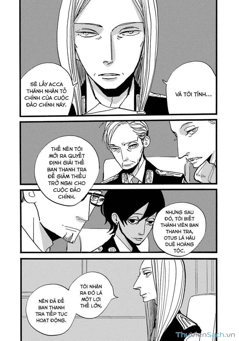 Truyện Tranh Acca - Cục Thanh Tra 13 Bang trang 2