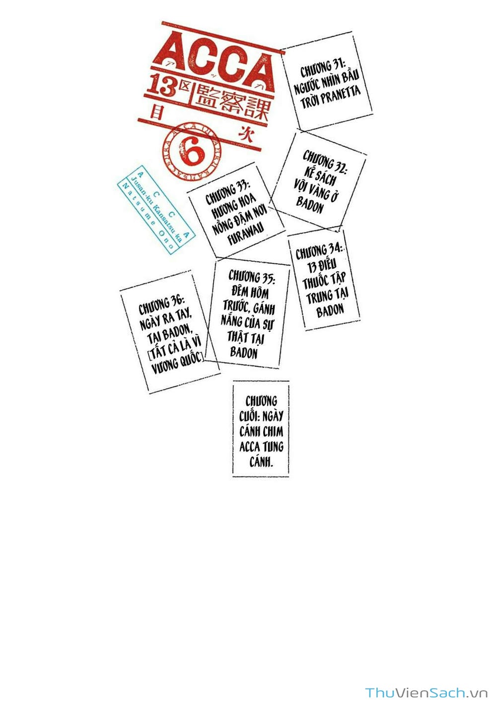 Truyện Tranh Acca - Cục Thanh Tra 13 Bang trang 2