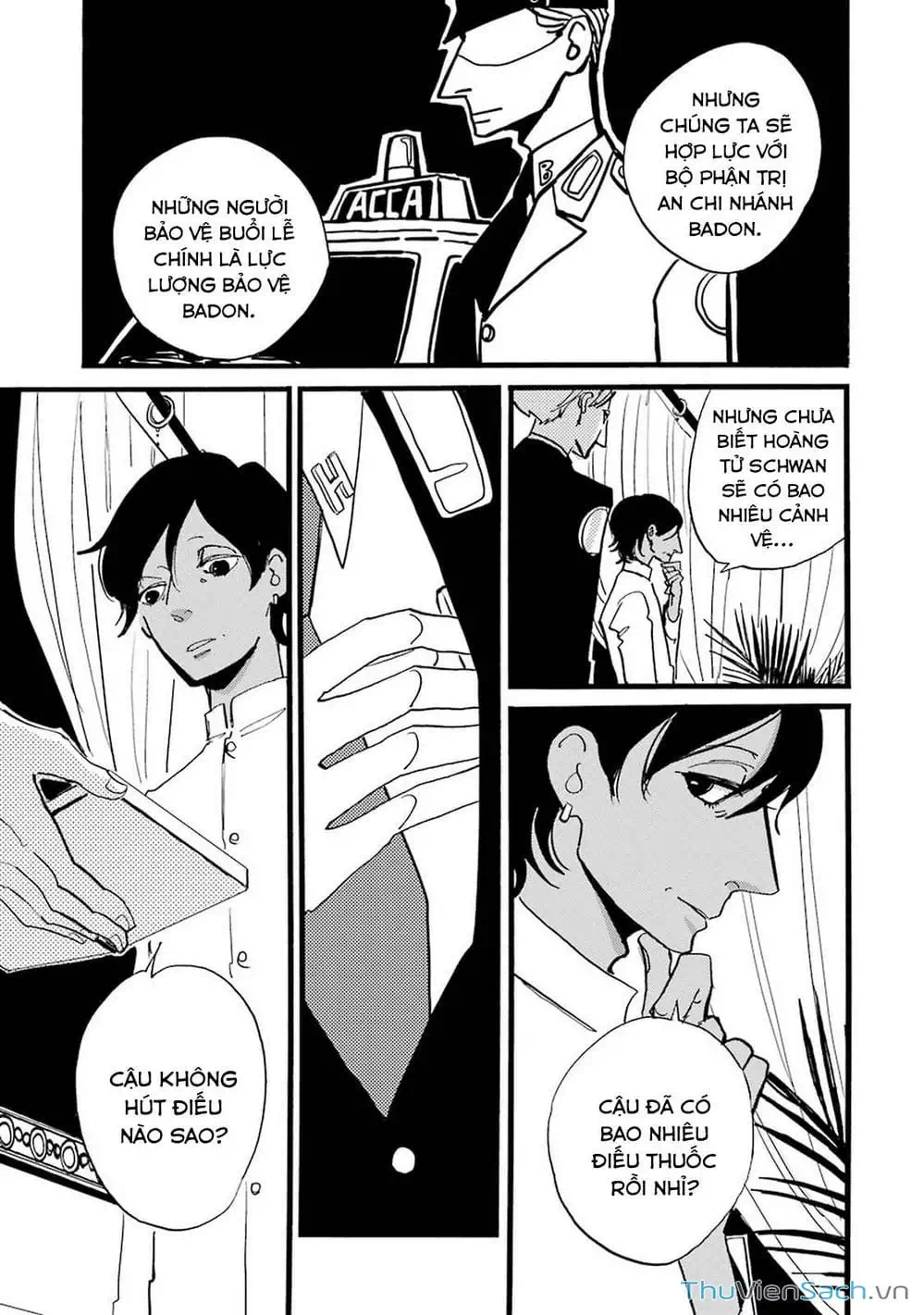 Truyện Tranh Acca - Cục Thanh Tra 13 Bang trang 2