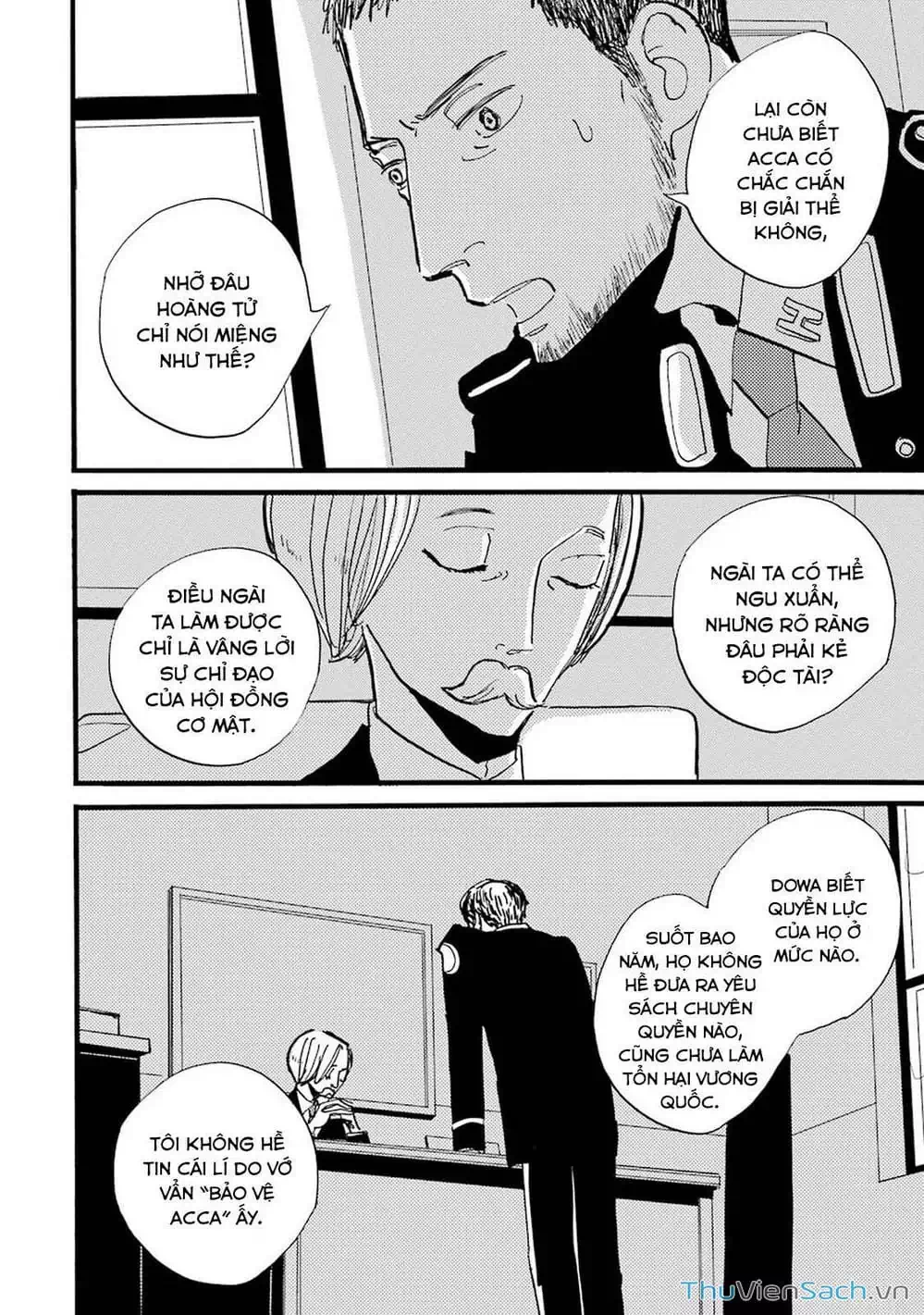 Truyện Tranh Acca - Cục Thanh Tra 13 Bang trang 2