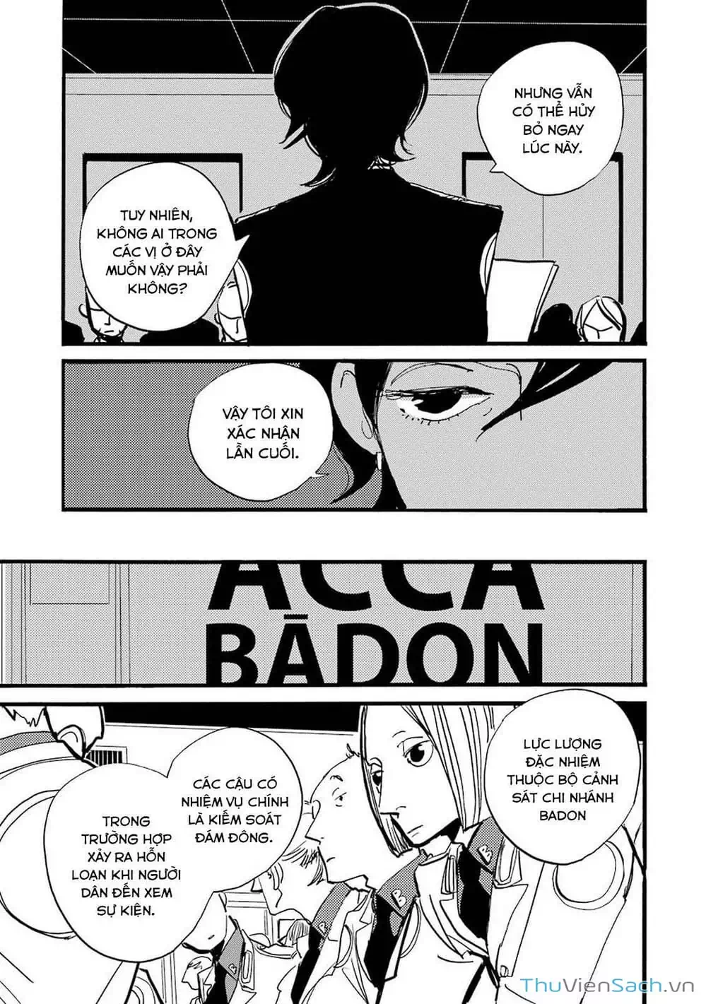 Truyện Tranh Acca - Cục Thanh Tra 13 Bang trang 2