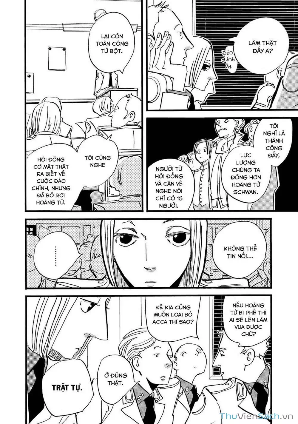 Truyện Tranh Acca - Cục Thanh Tra 13 Bang trang 2