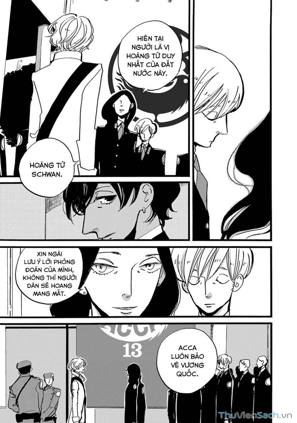 Truyện Tranh Acca - Cục Thanh Tra 13 Bang trang 2