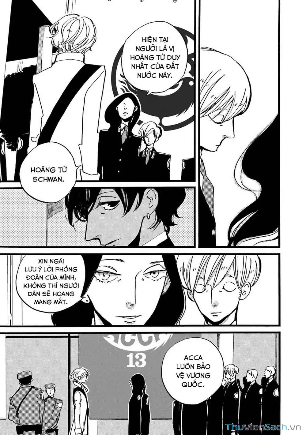 Truyện Tranh Acca - Cục Thanh Tra 13 Bang trang 2