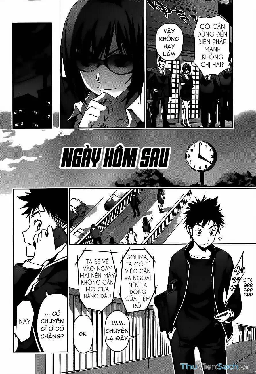 Truyện Tranh Vua Bếp Soma - Cuộc Chiến Ẩm Thực trang 7