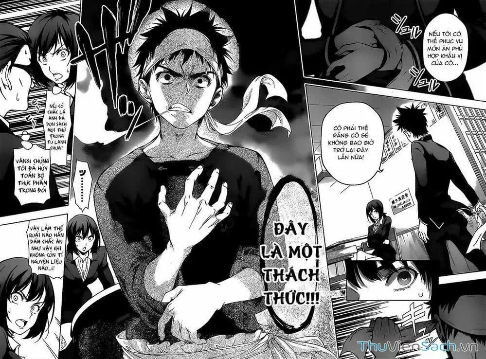 Truyện Tranh Vua Bếp Soma - Cuộc Chiến Ẩm Thực trang 7