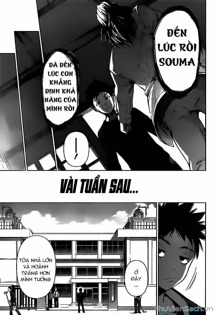 Truyện Tranh Vua Bếp Soma - Cuộc Chiến Ẩm Thực trang 7