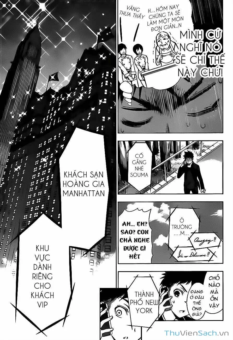 Truyện Tranh Vua Bếp Soma - Cuộc Chiến Ẩm Thực trang 7