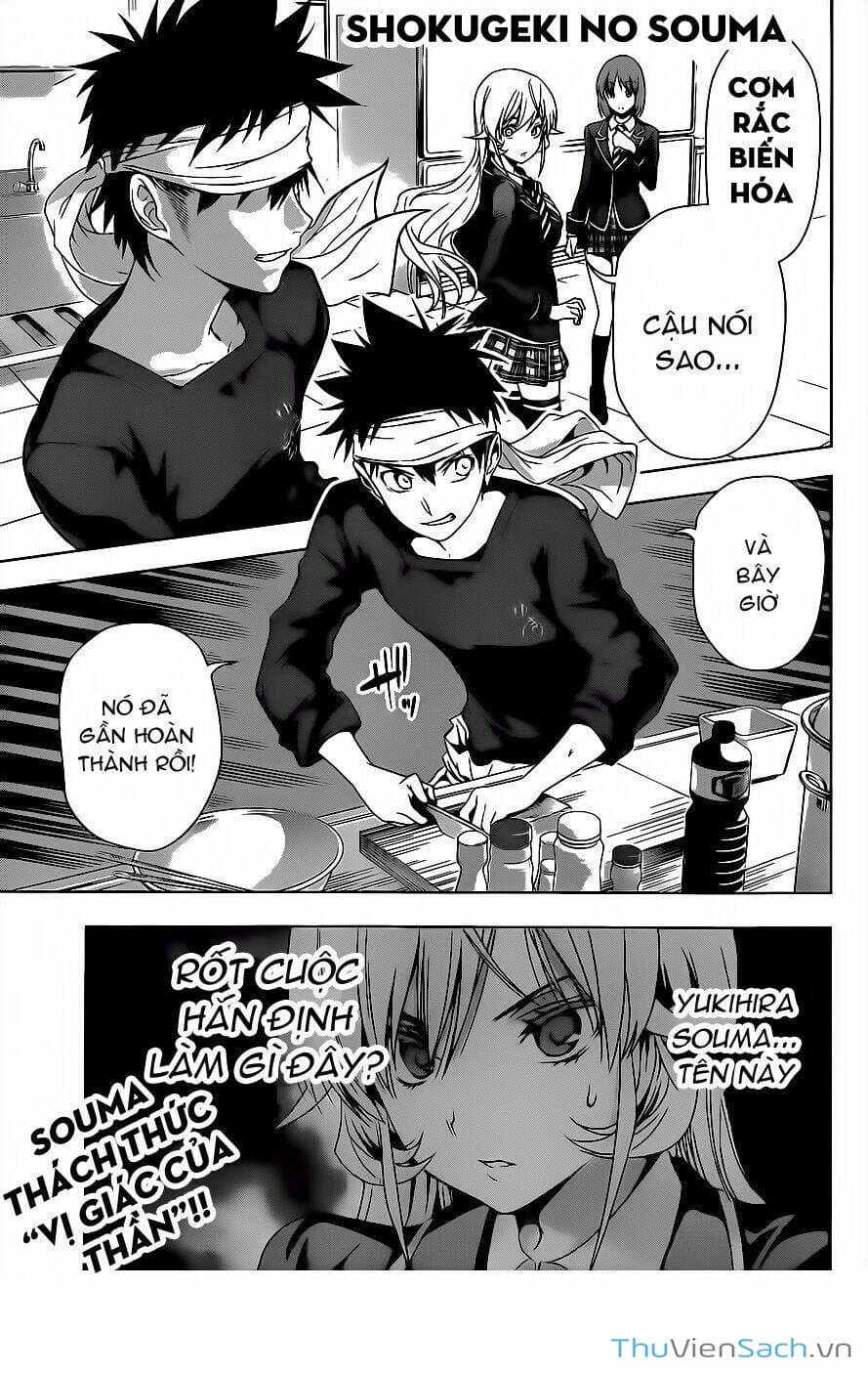 Truyện Tranh Vua Bếp Soma - Cuộc Chiến Ẩm Thực trang 7