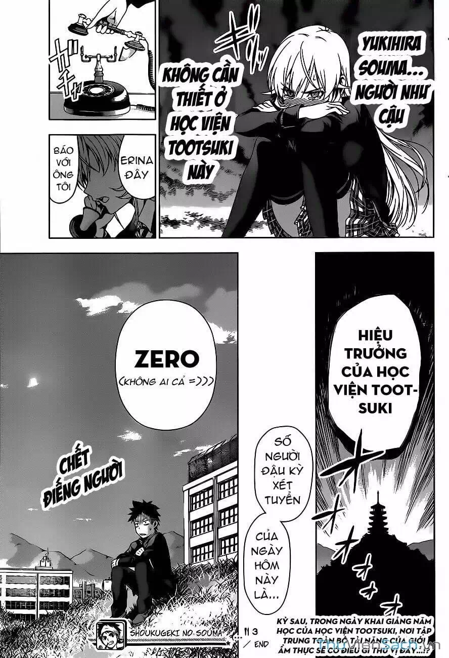 Truyện Tranh Vua Bếp Soma - Cuộc Chiến Ẩm Thực trang 7