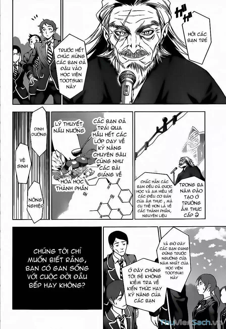 Truyện Tranh Vua Bếp Soma - Cuộc Chiến Ẩm Thực trang 7