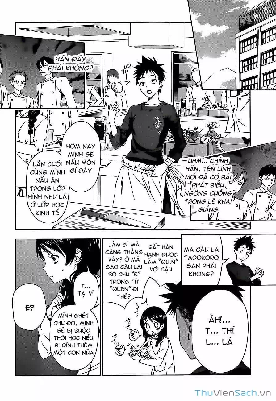 Truyện Tranh Vua Bếp Soma - Cuộc Chiến Ẩm Thực trang 7