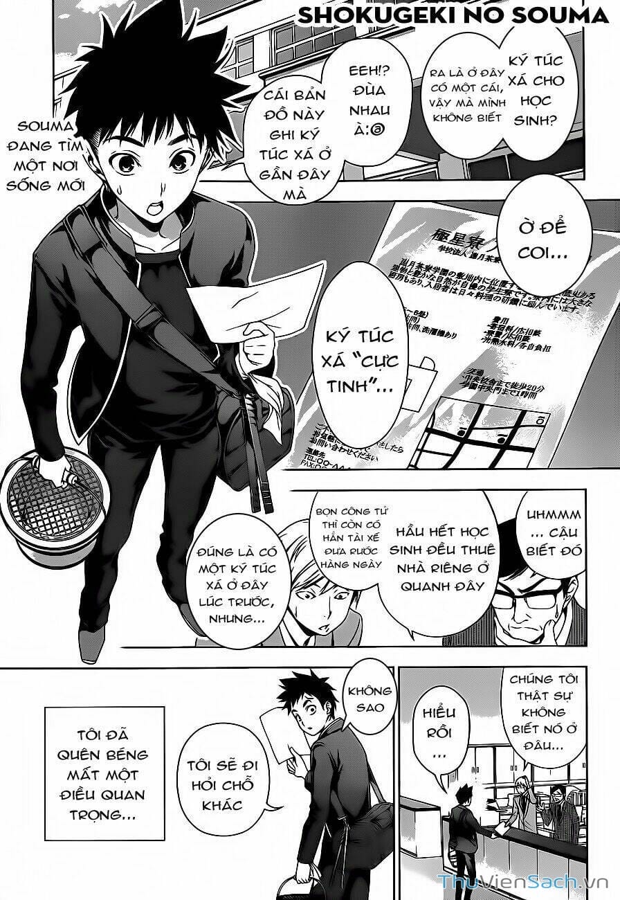 Truyện Tranh Vua Bếp Soma - Cuộc Chiến Ẩm Thực trang 7