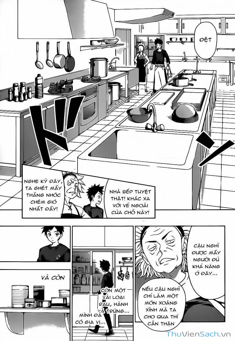 Truyện Tranh Vua Bếp Soma - Cuộc Chiến Ẩm Thực trang 7