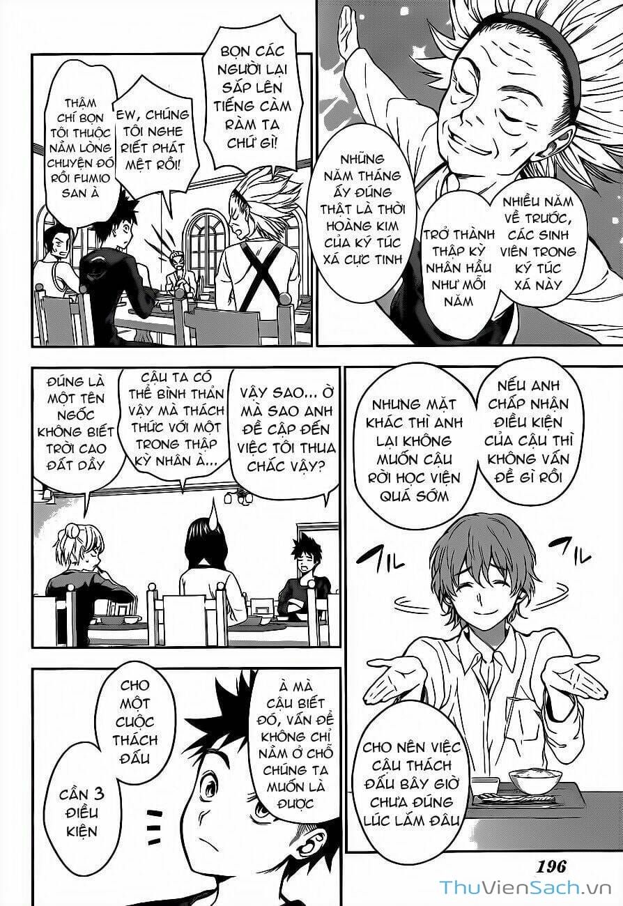 Truyện Tranh Vua Bếp Soma - Cuộc Chiến Ẩm Thực trang 7