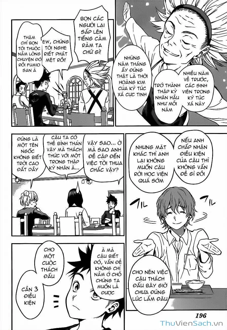 Truyện Tranh Vua Bếp Soma - Cuộc Chiến Ẩm Thực trang 7