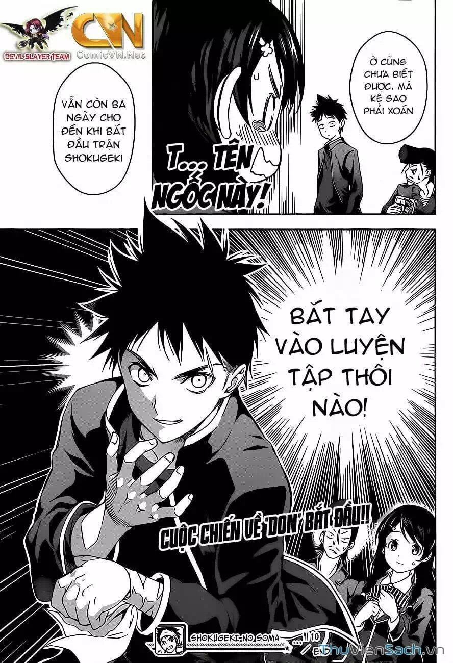 Truyện Tranh Vua Bếp Soma - Cuộc Chiến Ẩm Thực trang 7