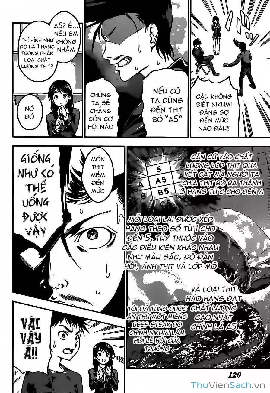 Truyện Tranh Vua Bếp Soma - Cuộc Chiến Ẩm Thực trang 7