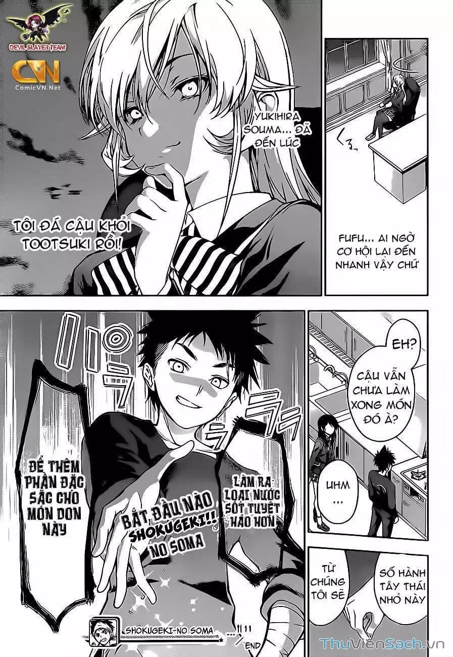 Truyện Tranh Vua Bếp Soma - Cuộc Chiến Ẩm Thực trang 7