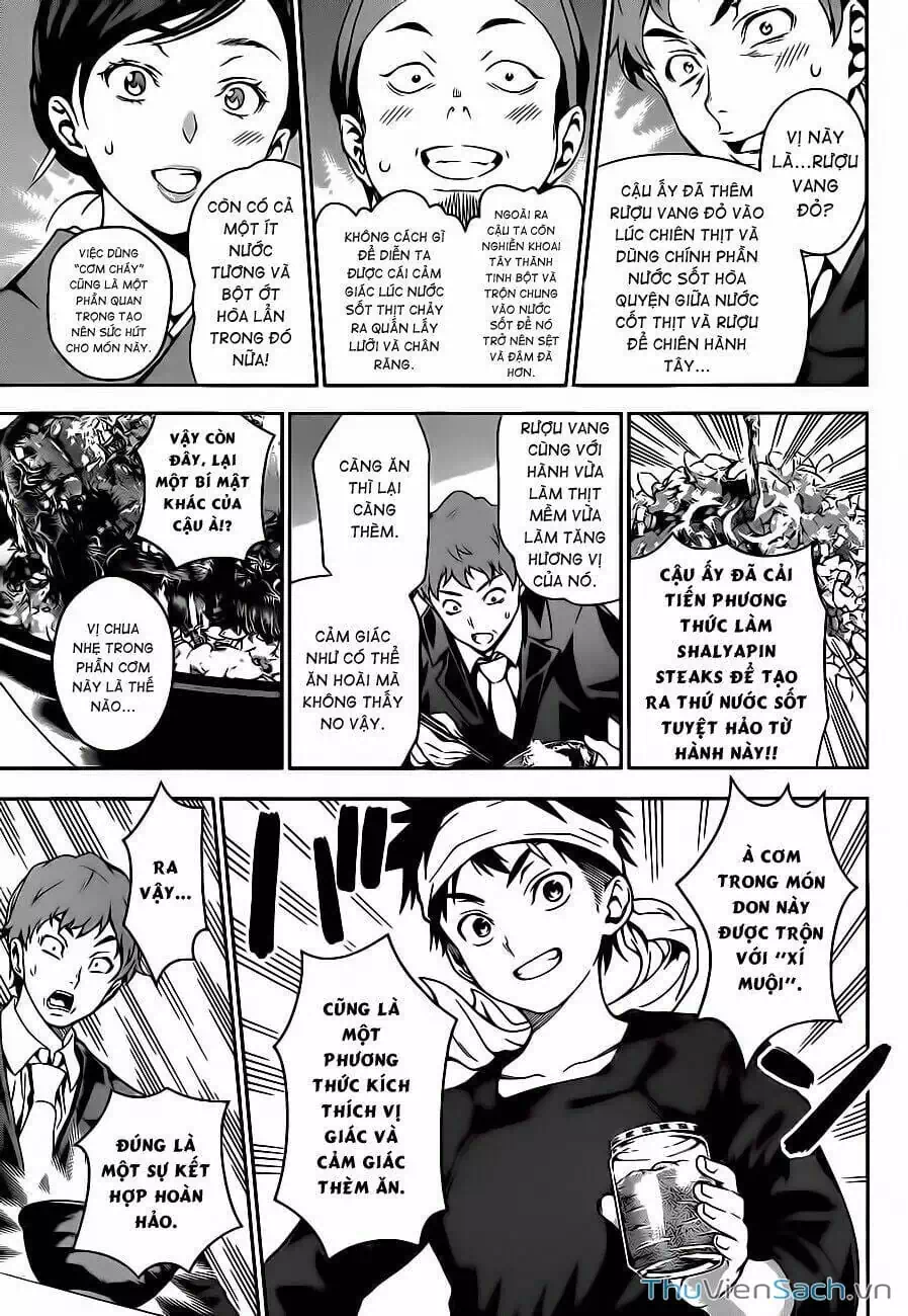 Truyện Tranh Vua Bếp Soma - Cuộc Chiến Ẩm Thực trang 7