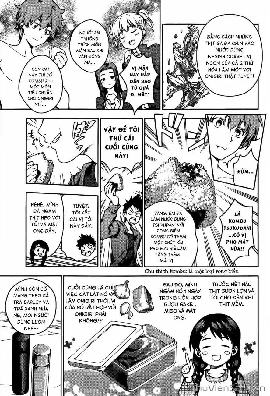 Truyện Tranh Vua Bếp Soma - Cuộc Chiến Ẩm Thực trang 7