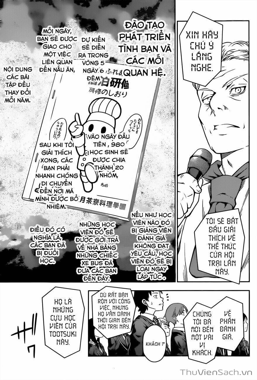 Truyện Tranh Vua Bếp Soma - Cuộc Chiến Ẩm Thực trang 7