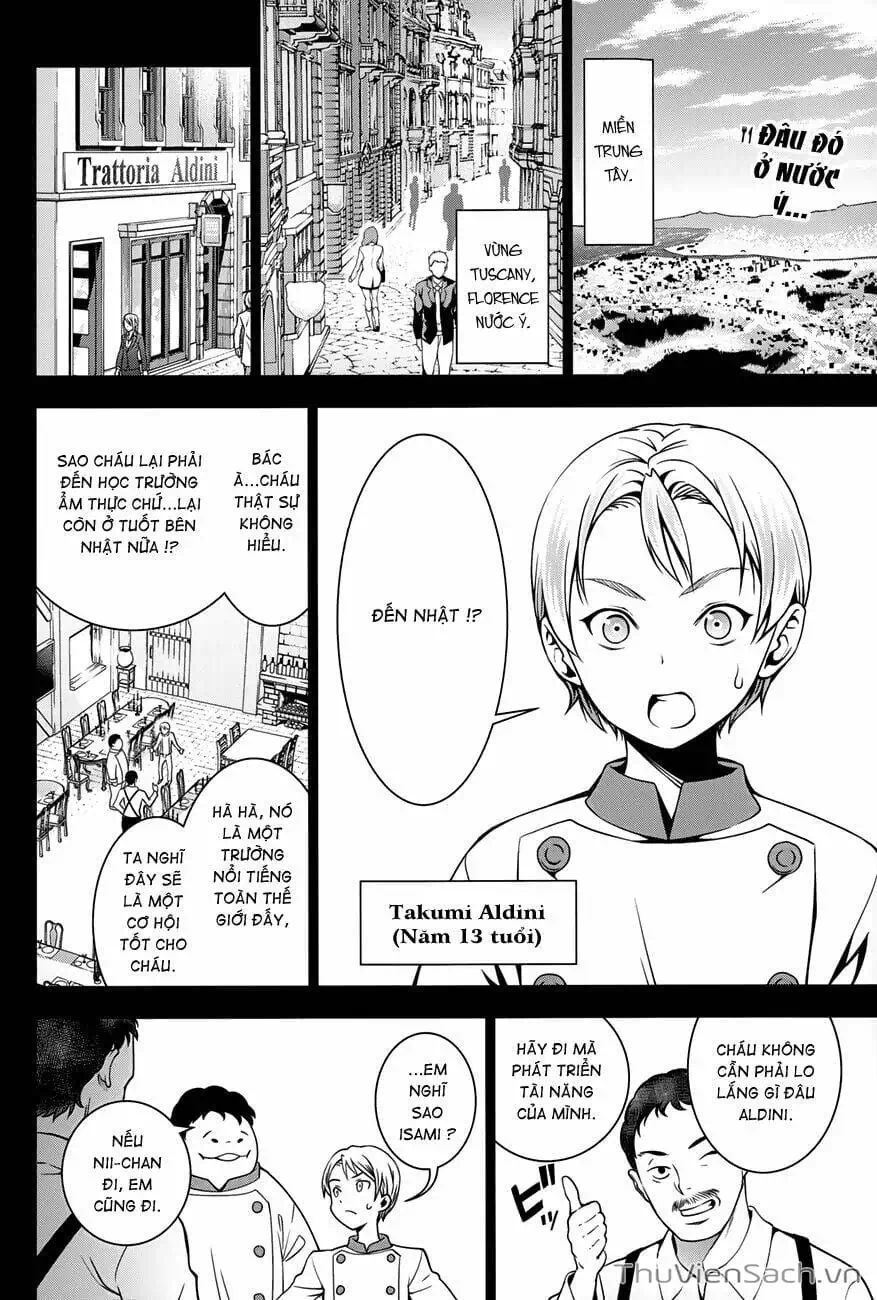 Truyện Tranh Vua Bếp Soma - Cuộc Chiến Ẩm Thực trang 7